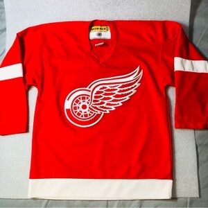 NHL Detroit Red Wings Koho Vtg Authentic Stitched Jersey Kett #22 Youth Sz L/XL